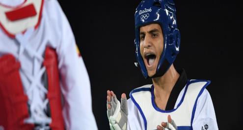 الأردني أبو غوش يتوج بذهبية التايكوندو ويمنح بلاده أول ميدالية أولمبية في تاريخها